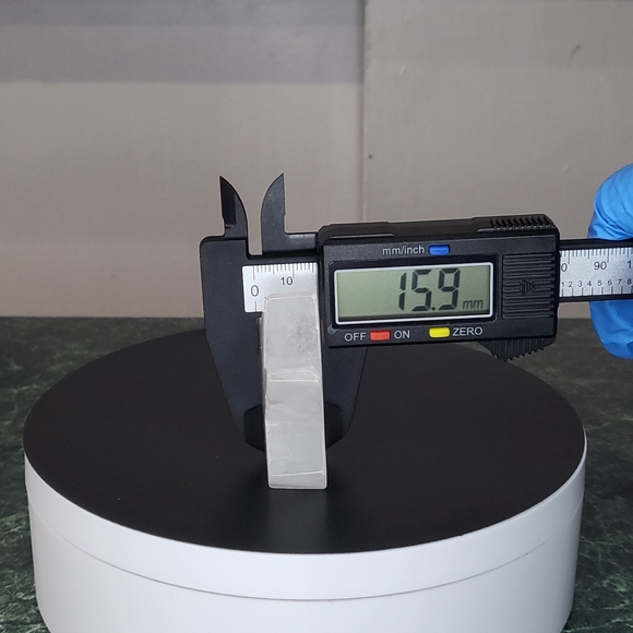 Quartz Maple Leaf Crystal Carving - Picture 5 of 5